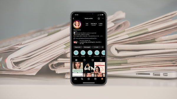 Flavia Carlini, né giornalista né influencer: «La mia formazione è sul merito, non sul metodo»